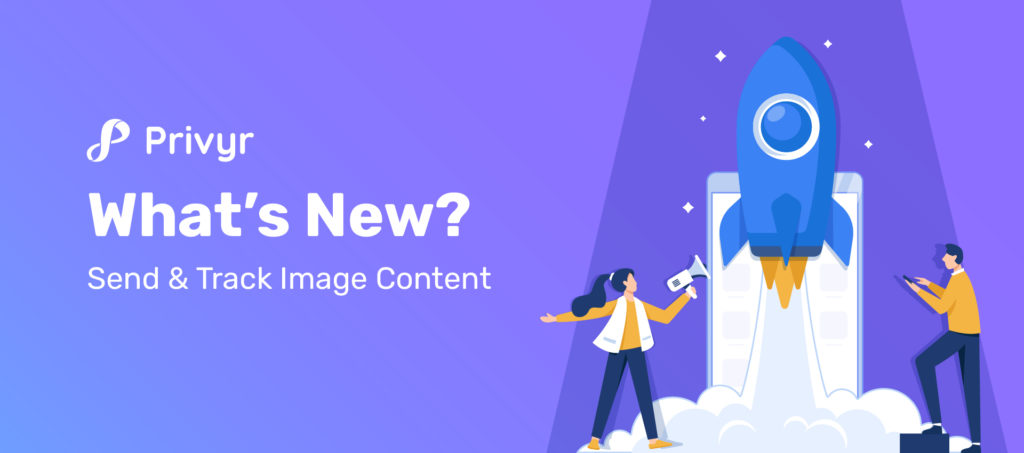 Send and track image content with Privyr's new Image Gallery, one of its Page features.