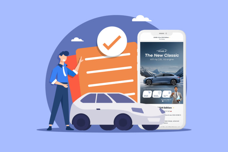 How to send media-rich car sales content to your leads