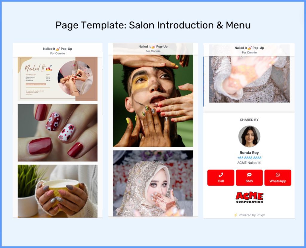 How to send, market, and promote curated nail design image content 💅