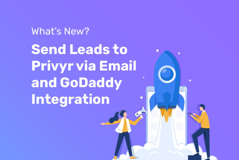 Send leads to Privyr via Email and check out our newest GoDaddy integration!