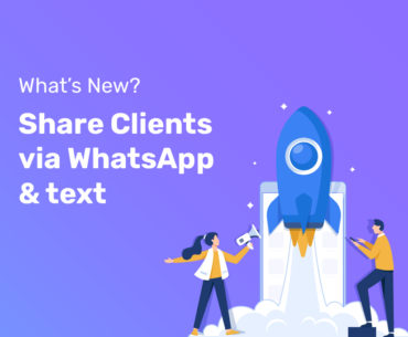 New Privyr Feature: Share Clients via WhatsApp & text