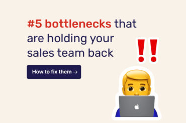 5 mistakes that are holding your sales team back