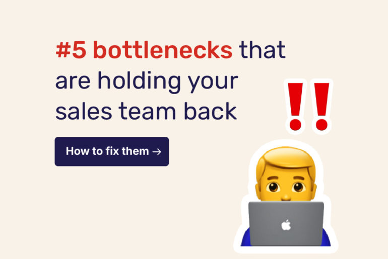 5 mistakes that are holding your sales team back