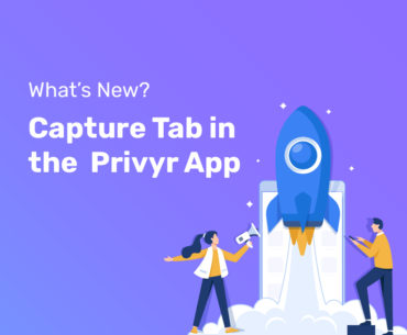 introducing the new capture tab in the Privyr app