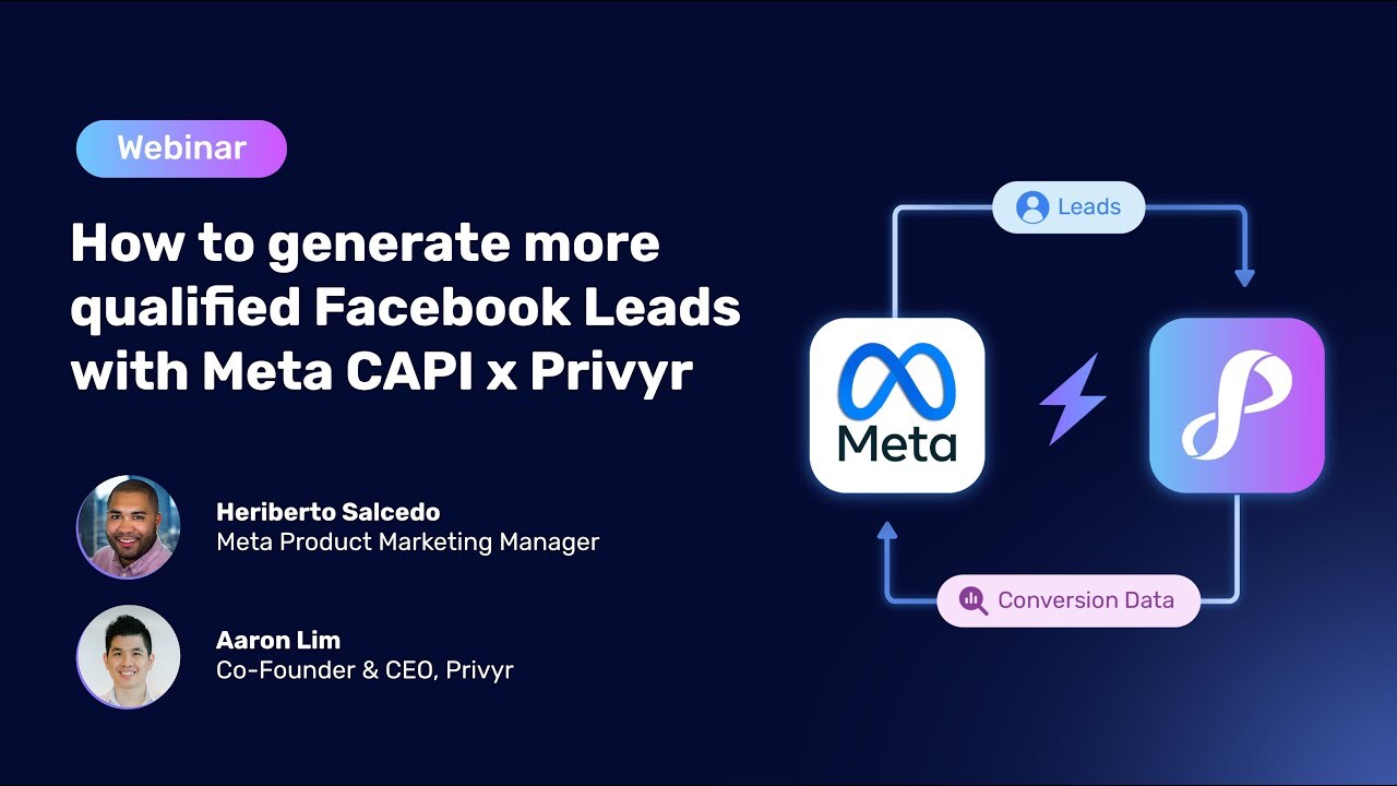 Meta Conversions API Webinar