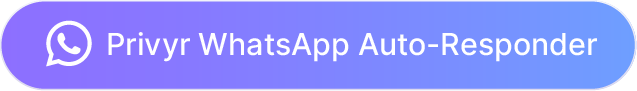 Privyr WhatsApp Auto-Responder